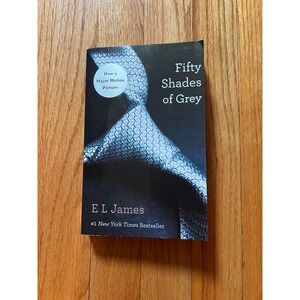 Fifty Shades of Grey E L James Paperback Novel Vintage Books Movie TieIn Edition
